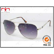 Fashionable Hot Selling UV400 Protection Metal Sunglasses (KM15013)